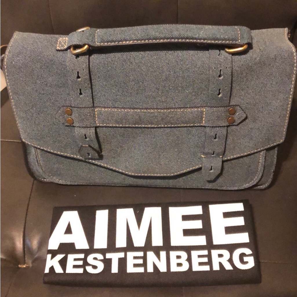 Aimee Kestenberg Cute Crossbody With Top Handle Bag!! An Everyday Bag!! *Rare*